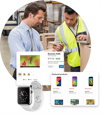 Add or import products, manage your inventory