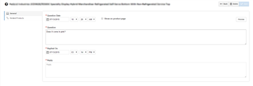 Product FAQs